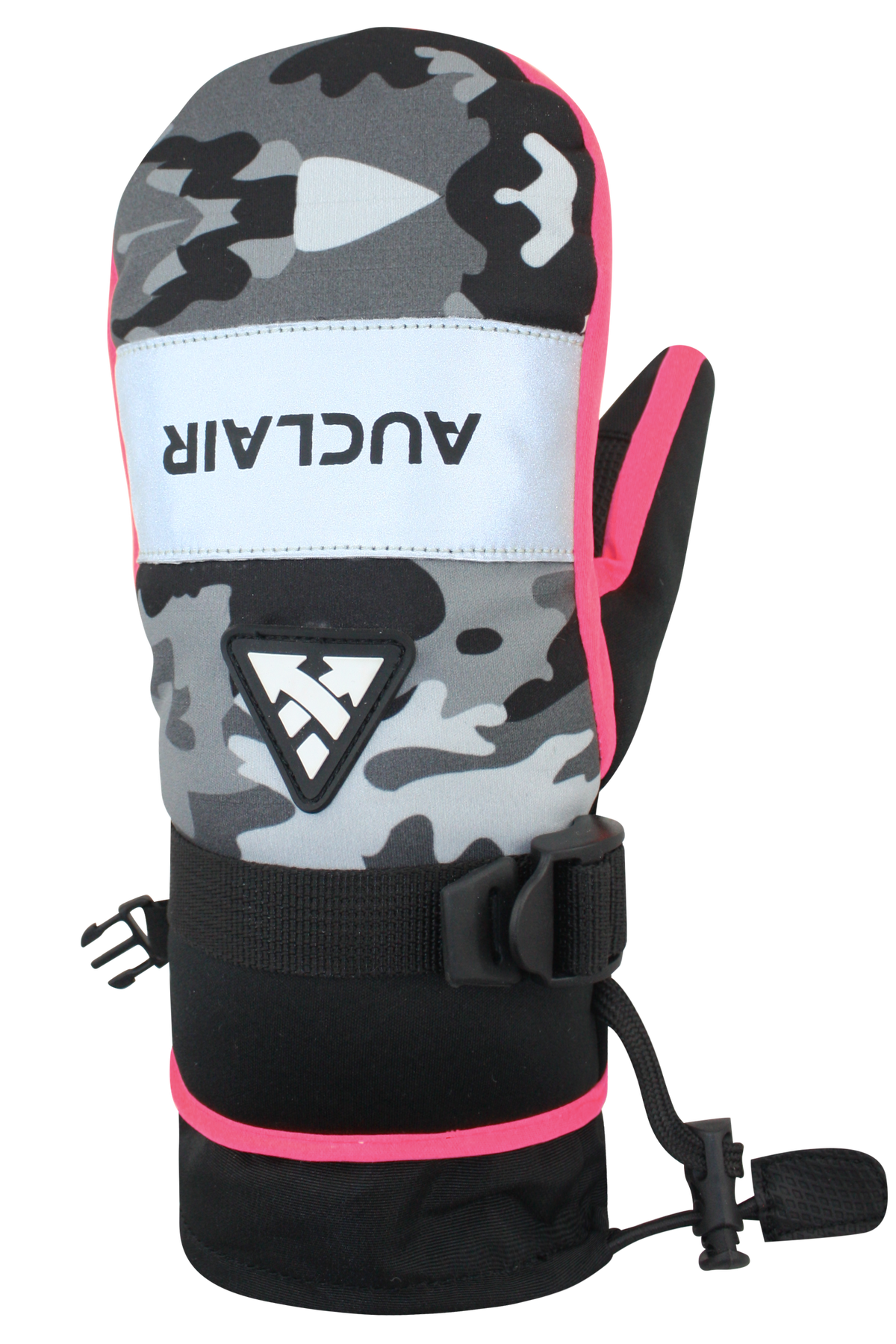 Camo Flash Mitts - Junior, Pink/Camo