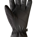 Retro Gloves - Women, Black/Black