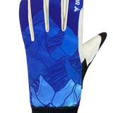 Stormi Gloves - Women, Blue/White