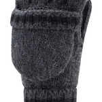 Archie Mitts - Men, Charcoal/Black