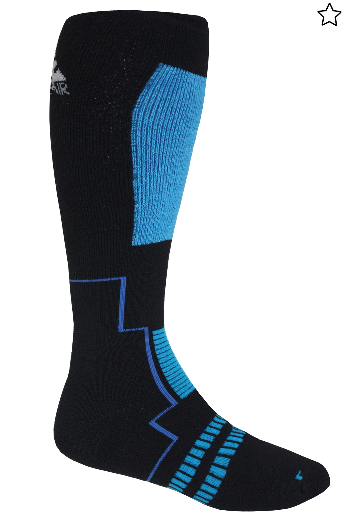 Ski Eco Plus Socks-Socks-Auclair-34/6-BLACK-Auclair Sports