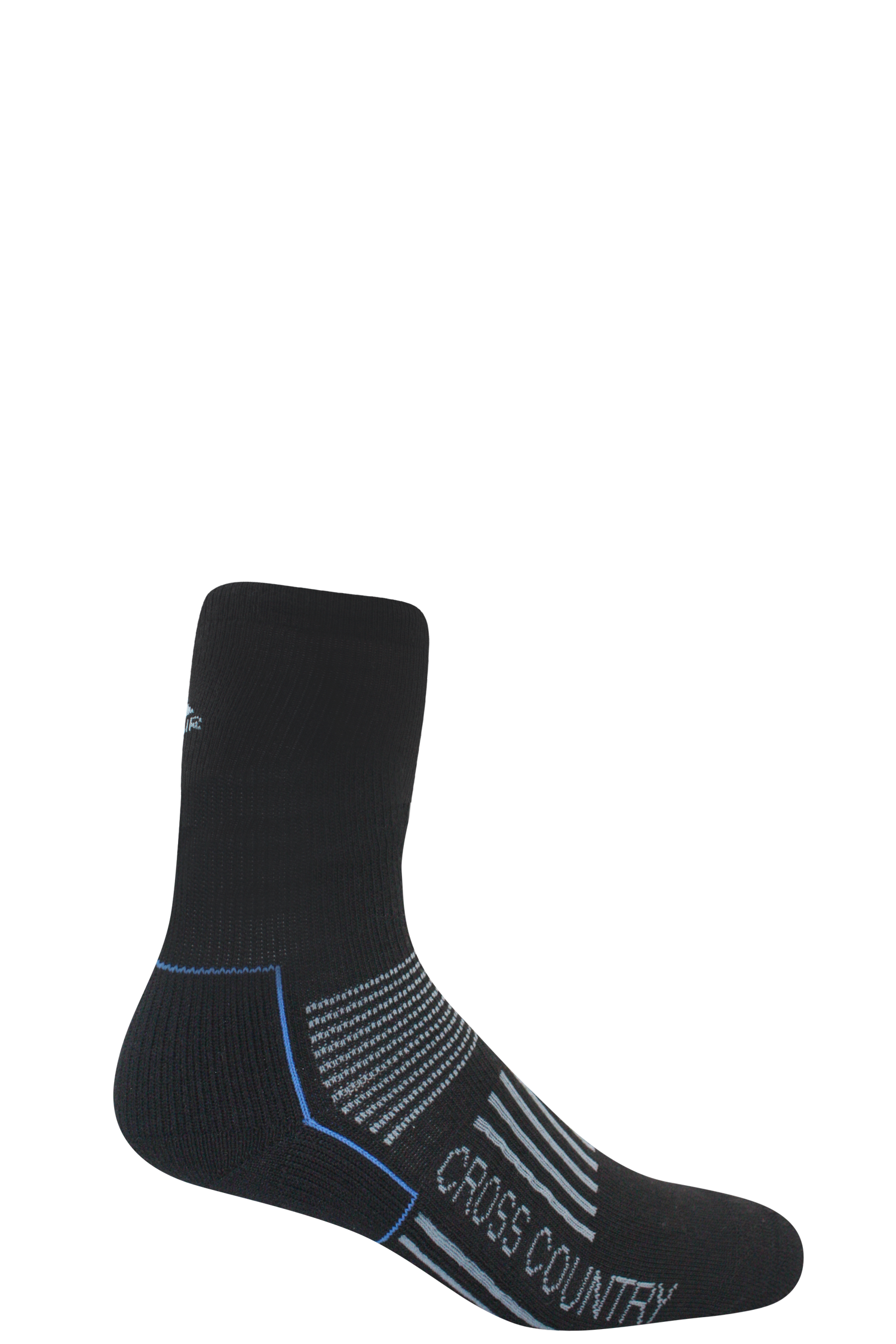 Cross Country Eco Advanced Socks-Socks-Auclair-34/6-BLACK-Auclair Sports