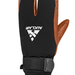 WWPB Gigatex 2-Finger Mitts - Men, Black/Cognac