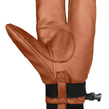 WWPB Gigatex 2-Finger Mitts - Men, Black/Cognac