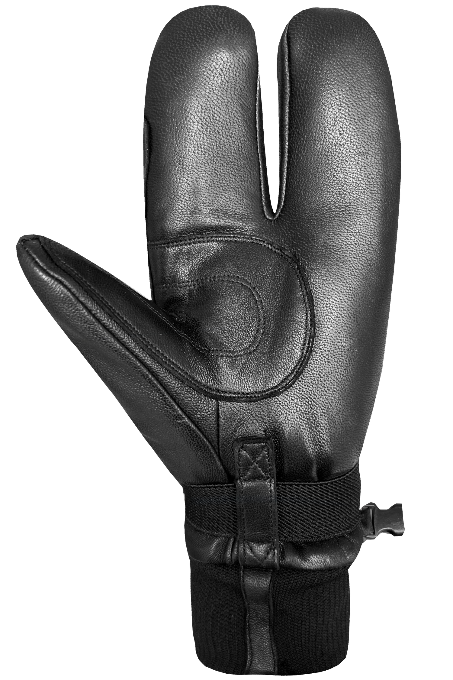 WWPB Gigatex 2-Finger Mitts - Men, Black/Black